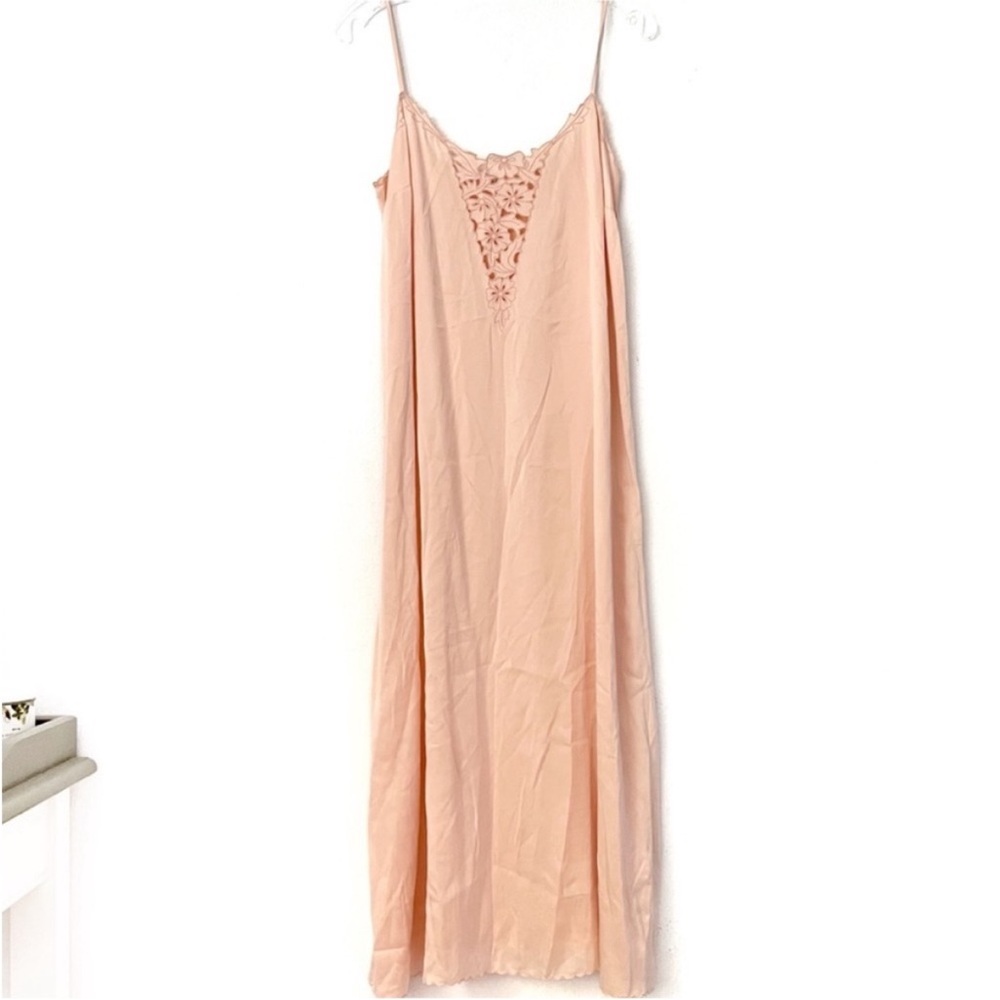 Doen 100% silk Evon dress in pearl pink NWT - Picture 2 of 6
